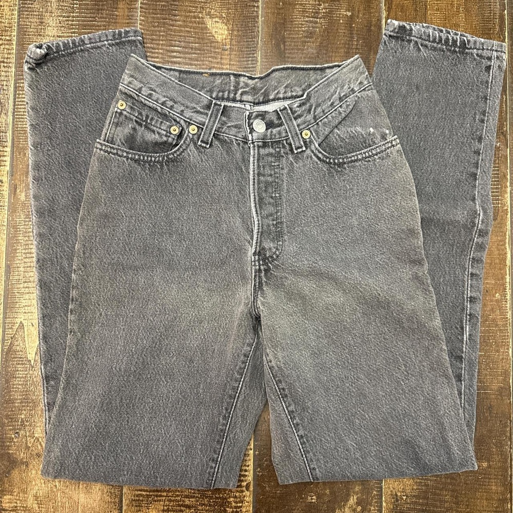 Vintage Levi's 501 black jeans